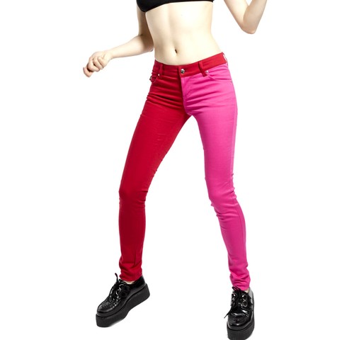 JEANS SLIM SKINNY RAVE ANARCHY EMO 