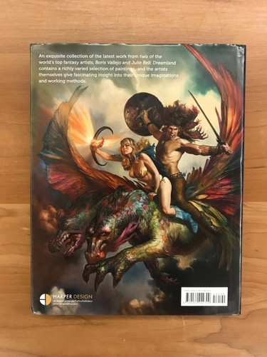 2014 Dreamland by Boris Vallejo & Julie Bell 1st Printing Hardcover Book - Picture 2 of 8