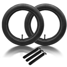 TWO 12.5 x2.25 BICYCLE INNER TUBE 12-1/2 x 2-1/4 BMX KIDS BIKE RAZOR TIRE LEVERS