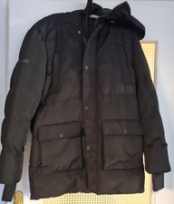 Poolman PLM Super Warme schwarze Männer- Winterjacke/Mantel Gr.S wie neu