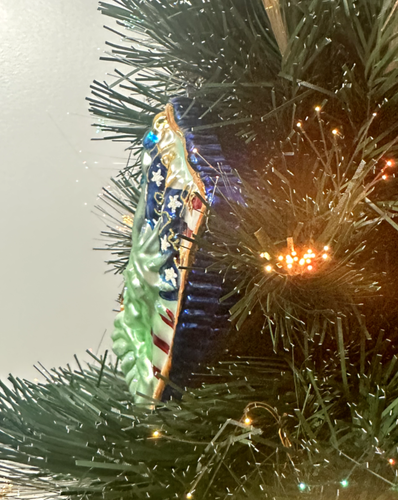 Christopher Radko Adorno de Navidad Estatua de la Libertad Feliz 4 de Julio América - Imagen 4 de 9