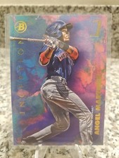 2021 Bowman Inception Angel Martinez Initiation Cleveland Indians
