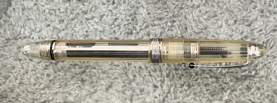 OMAS Ogiva Vision Clear Demonstrator Special Edition Fountain Pen, 18k M Nib - Image 2 of 4