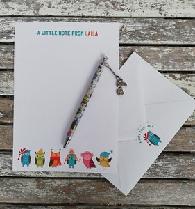 children's writing paper and envelope sets