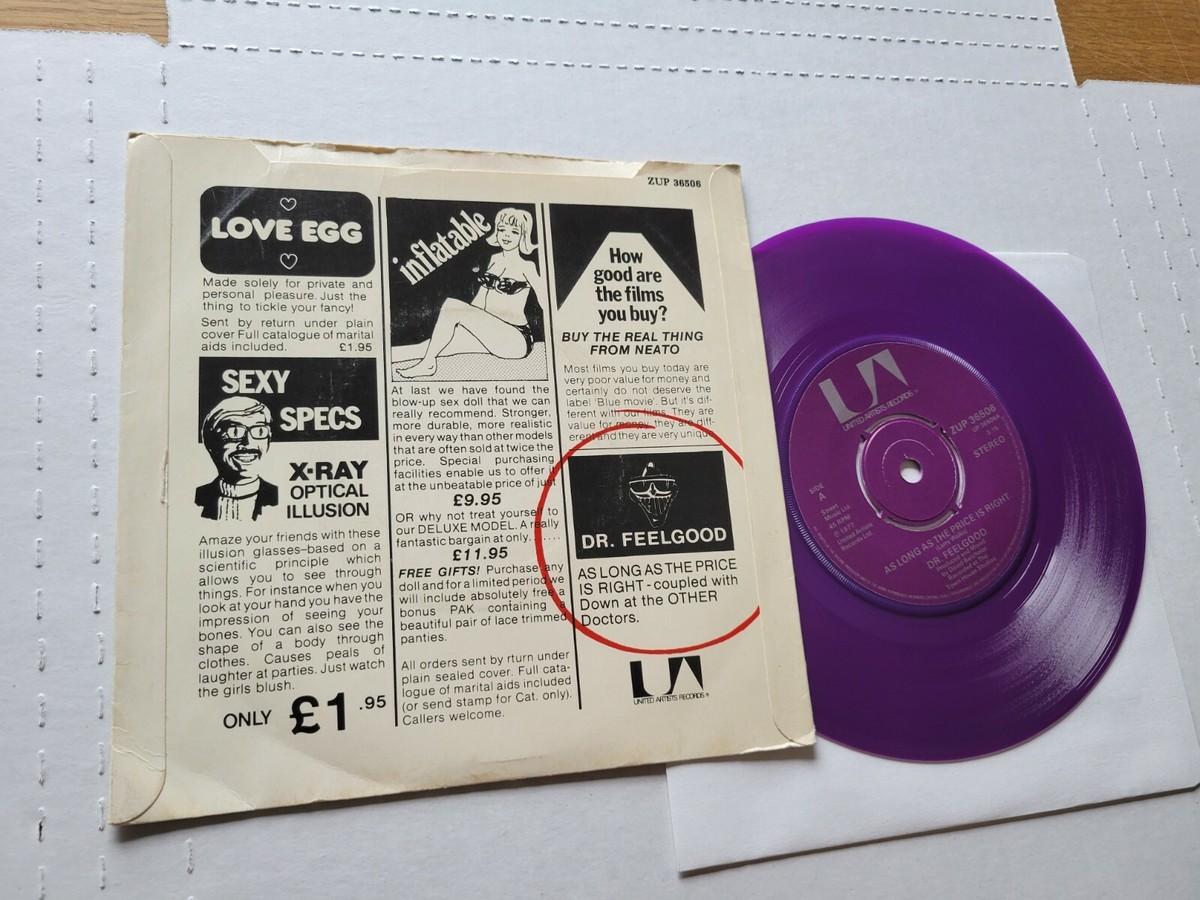 DR. FEELGOOD - As Long As The Price Is Right 1979 UK PUB BLUES ROCK 7