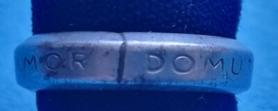 REGNO ITALIA ANELLO FEDE NUZIALE ORO PATRIA SANZIONI 1935 AMOR