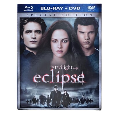 The Twilight Saga: Eclipse (Blu-ray + DVD + Slipcase) Brand New Sealed