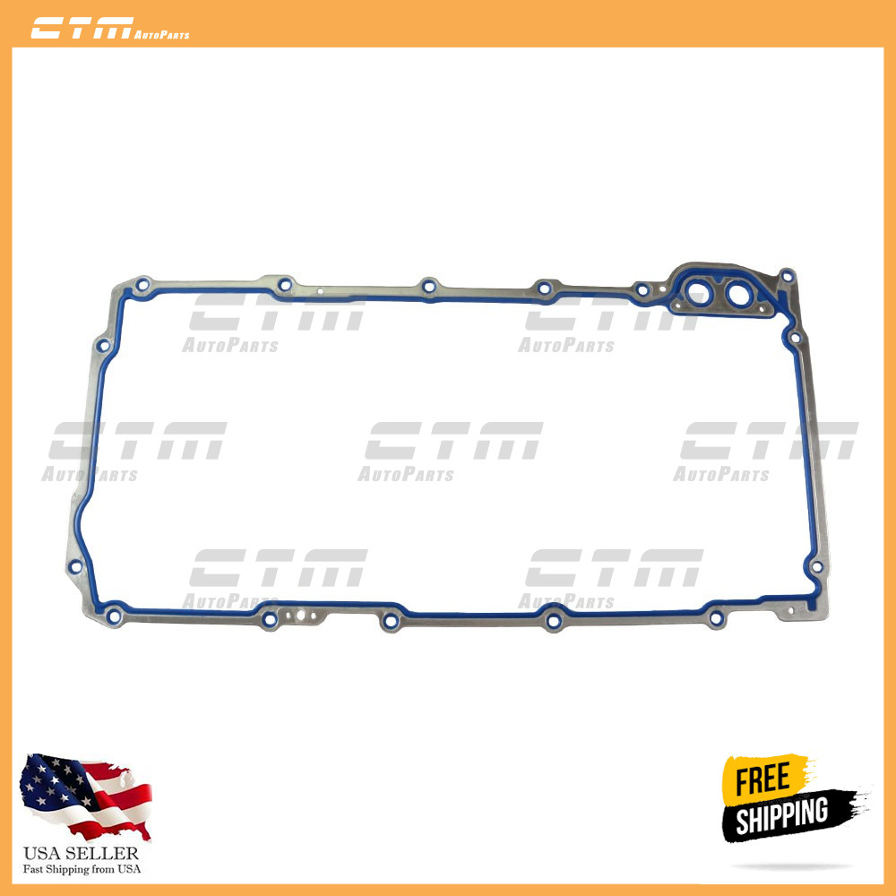 Pan Gasket For 97-15 Chevrolet Silverado Gmc Sierra Pontiac 4.8l 5.3 Ohv