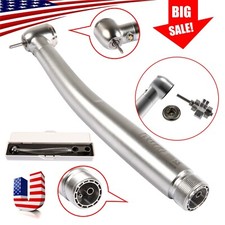 Fiber Optic Turbine Dental E-generator LED 3 Way High Speed handpiece 2H Burr UX