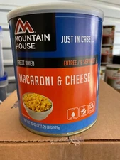 Mountain House Freeze Dried Food #10 Can Macaroni & Cheese 2040