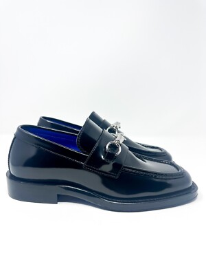 Burberry Men's Barbed Leather Loafers 7 US / 40 EU $990