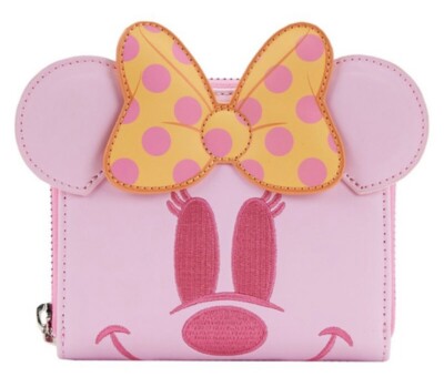 Loungefly Pink Minnie Mouse Ghost Backpack with Polka Dot Bow and Ears s-l400.jpg main image 2