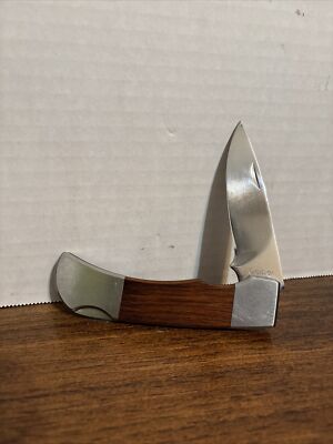 GERBER International 1983-1985 350ST lockback knife rosewood discontinued Used