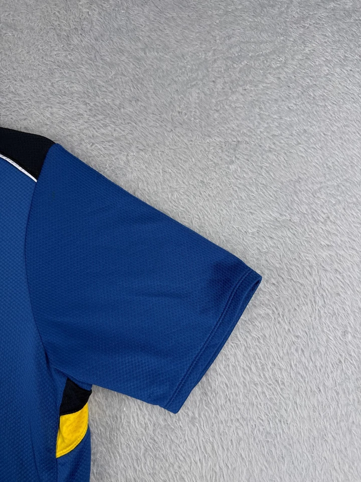 VINTAGE Nike Cycling Jersey Adult Extra Large Blue Yellow 1/2 Zip Fit Dry Poly - Image 2 of 4