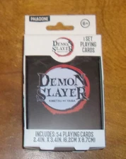 Paldone Demon Slayer: Kimetsu No Yaiba Playing Cards and Tin