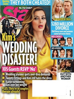 STAR Magazine April 14 2014 Kim Kardashian Gwyneth Paltrow Aviva Drescher