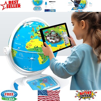 Discover 400+ Wonders with Orboot Earth Explorer | Interactive Globe for Kids