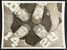 1940 Photo Type 1-NY Giants Ward Cuff Eddie Miller Walter Nielsen Nello Falaschi