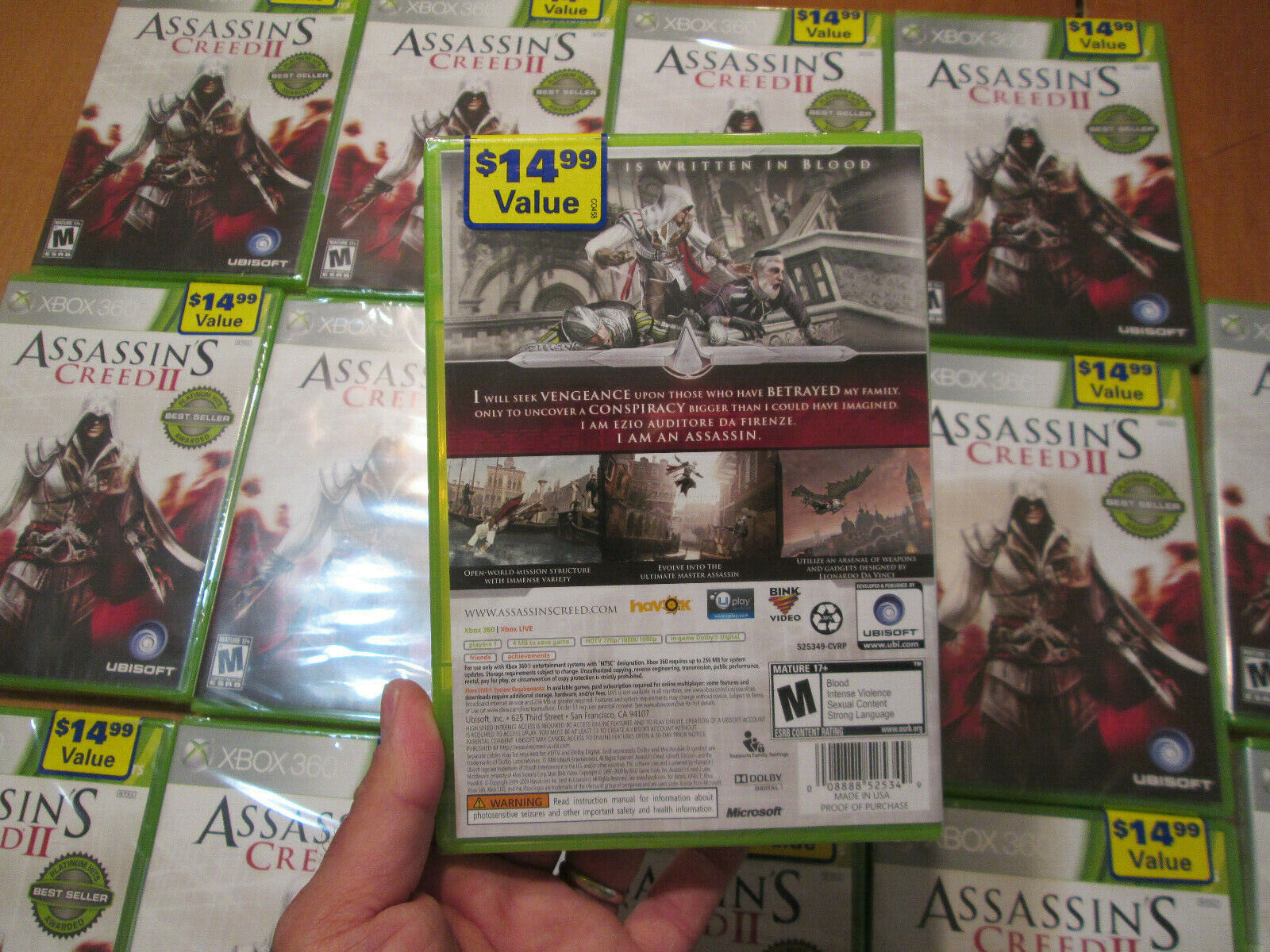 Jogo Assassins Creed Ii Platinum Xbox 360 Física Original