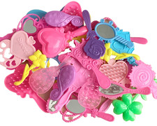 30pcs. Mix Lot Colorful Fashion Doll Brushes  Mirrors