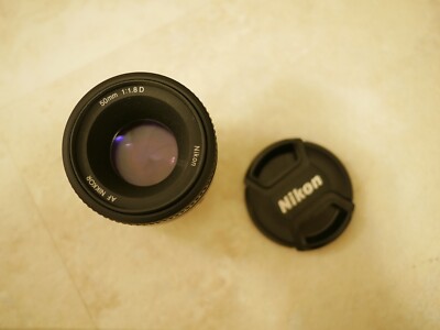 Nikon Nikkor AF 50 mm F/1.8 D AF Objektiv Super!