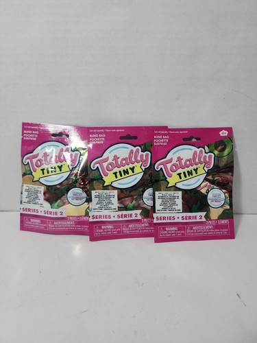 Lot Of Three (3) Totally Tiny Blind Bags - Series 2- Two Per Bag - Food New G3