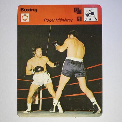 1977-79 Sportscasters #04-03 Roger Menetrey, Dynamite Gloves (lausanne A) Boxing