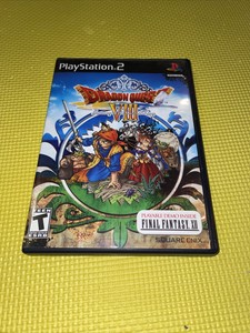 Dragon Quest Viii 8 Ps2 Con Ffxii Demo Limpia Paquete Ebay