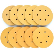 6 in Hook and Loop Sanding Discs 80 120 220 320 400Grit Orbital Sander Sandpaper