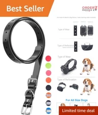 Durable 3/4 Inch Dog Collar Replacement Strap for Electronic Training Collars