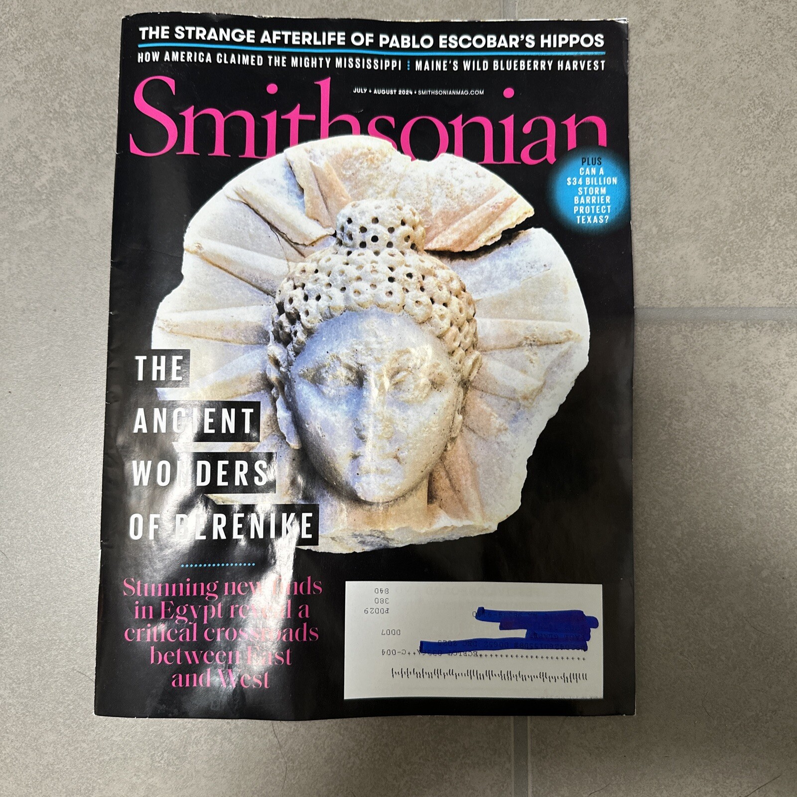 Smithsonian Magazine July/August 2024 The Ancient Wonders of Berenike ...