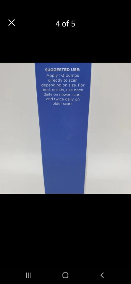 Paquete de 3 nuevas terapia avanzada de cicatrices Beverly Hills MD Foto 4 de 4