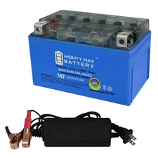Mighty Max YTZ10S GEL Replacement Battery for Chrome Pro YTZ10S + 12V 2A Charger