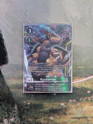 Digimon TCG Ryudamon BT15-056 Exceed Apocalypse Englisch Alt Art