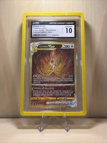 Crown Zenith Arceus VSTAR Galarian Gallery #GG70/GG70 CGC 10 GUARD INCLUDED