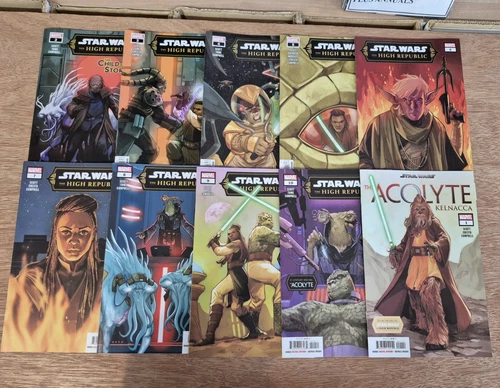 Star Wars High Republic Phase 3 #2-10+ Kelnacca #1 Set 1st Prints NM Marvel 2024