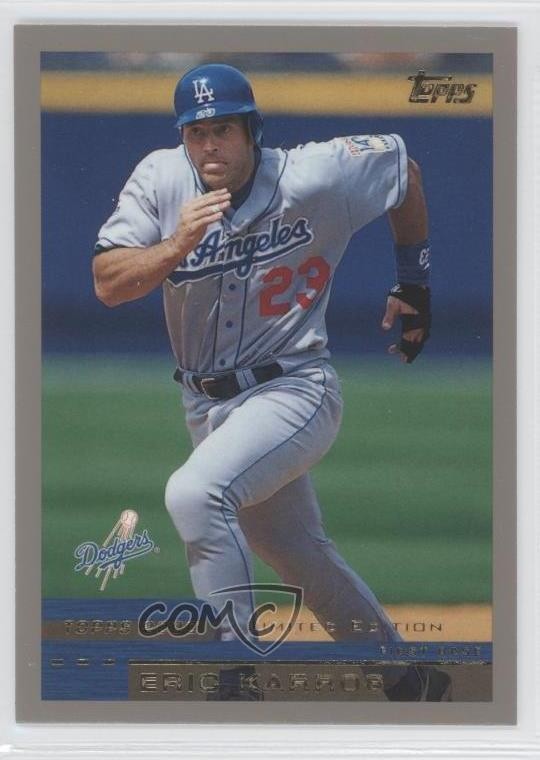 2000 Topps Limited Edition Eric Karros #33 0a7
