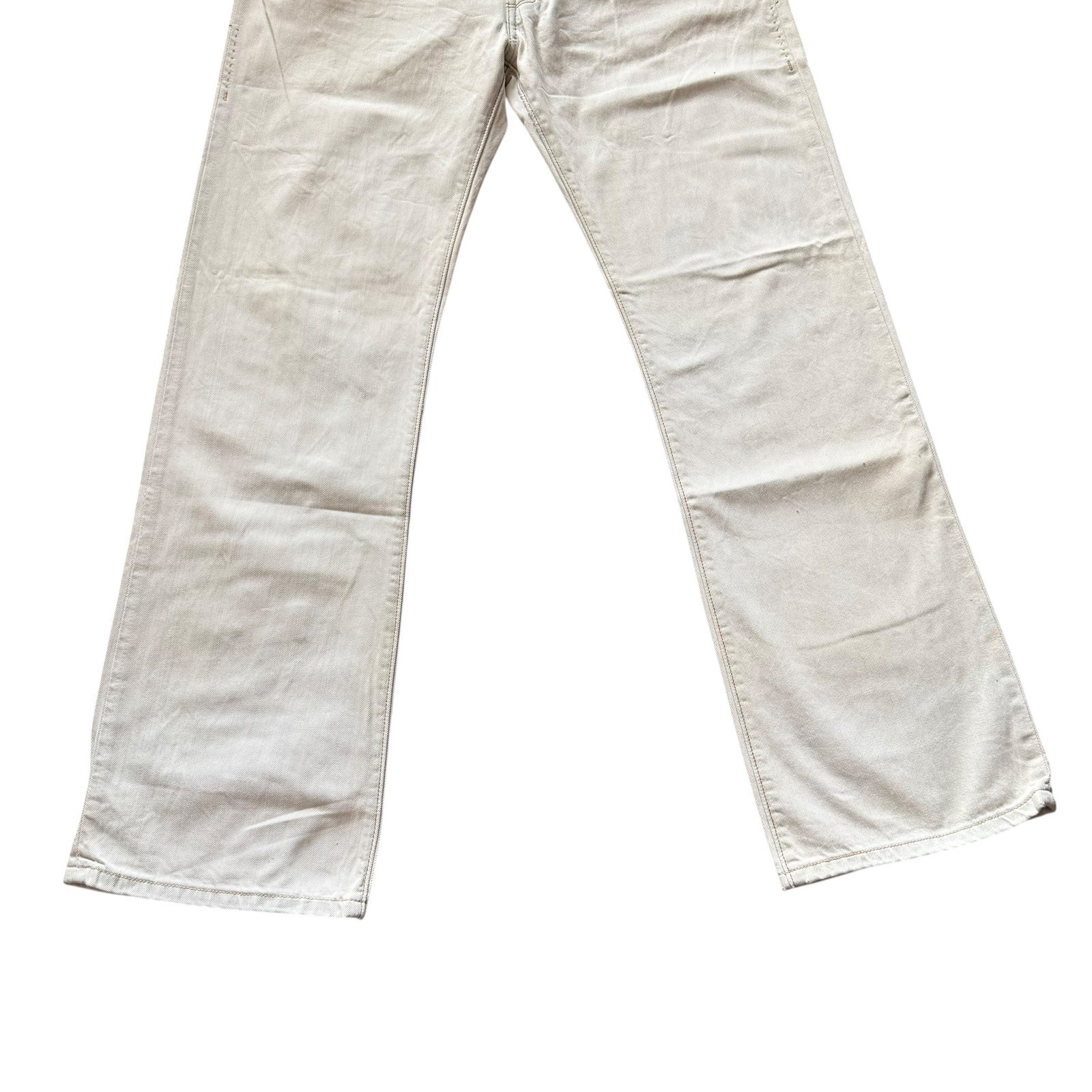 Vintage Levi's Redloop Buckle Back flare Leg Jeans Gothic Punk rare y2k 33x30 image 2