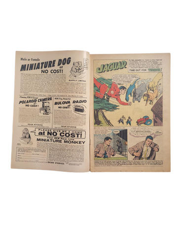 Adventures of the Jaguar #9 1962 Archie Comics 3.0-4.0 Centerfold Detached Raw - Bild 24 von 24