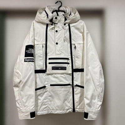 Rare north face supreme collaboration mountain jacket white | eBay
