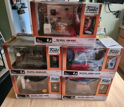 Funko The Office Mini Moments Complete Set of 5 (1 Chase Version)