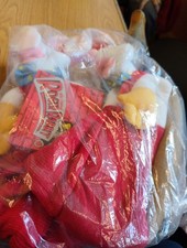 Disney Who Framed Roger Rabbit 1980s Vintage Plush Slippers for Children 1/2 UK