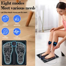 Remote Control EMS Foot Massager Nooro Neuropathy Feet for Circulation&Relief