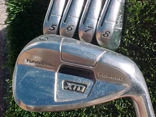 Adams XTD Tungsten Forged 5 - 9 Irons w KBS TOUR C-TAPER 120 STIFF & New Grips