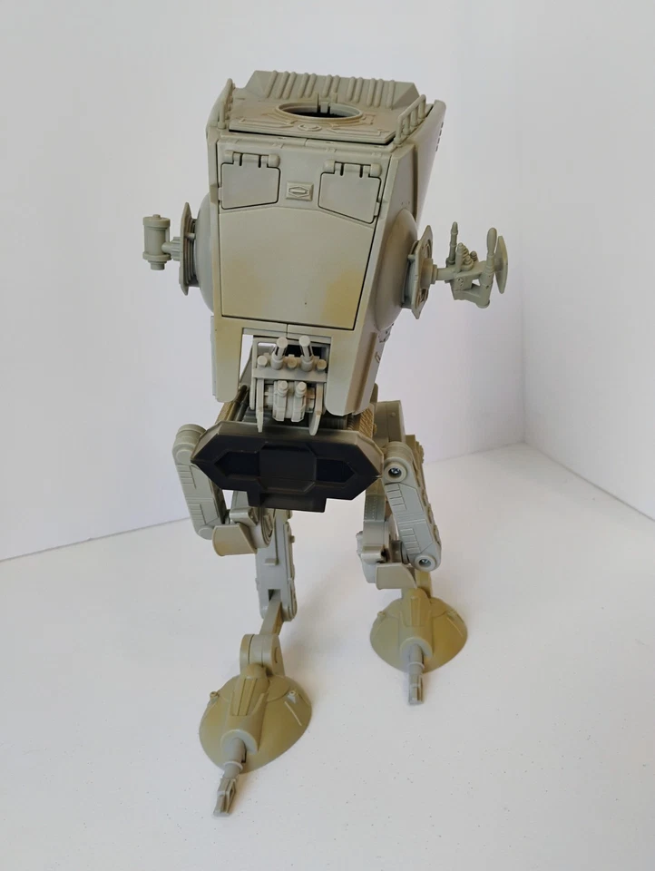 Star Wars Legacy Collection AT-ST Walker 2009 vehículo suelto incompleto Foto 2 de 4