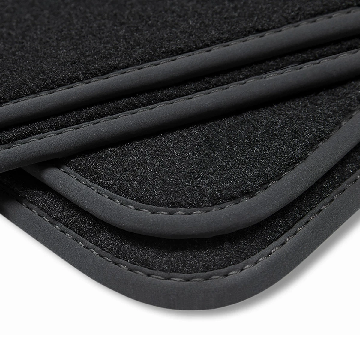 Tappetino Per Bagagliaio In Velluto Non Tessuto Compatibile Con Seat Leon 1M (1999-2005) - Nero Antiscivolo - 3