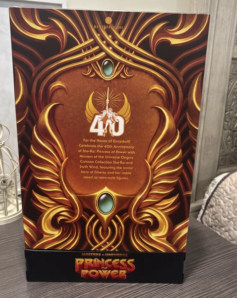 Mattel MOTU Masters of the Universe Origins SHE-RA AND SWIFT WIND New In Hand - Image 3 of 4