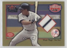 2002 Fleer Fall Classic October Legends Materials Wade Boggs HOF 11z5