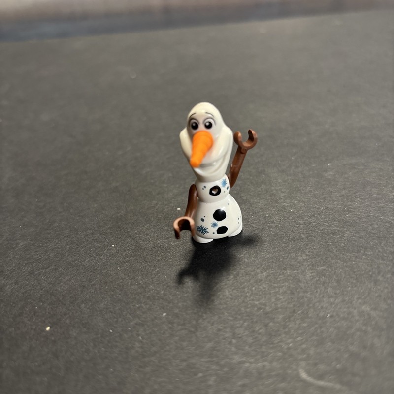 LEGO Olaf Minifigure Frozen II Snowman White Brown Orange Disney 1 Piece