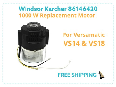 #ad Windsor Karcher Vacuum Motor 120V 1000W 86146420 OEM Versamatic VS14 amp; VS18 $189.00
